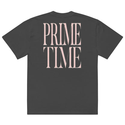 Prime Time Oversized faded t-shirt