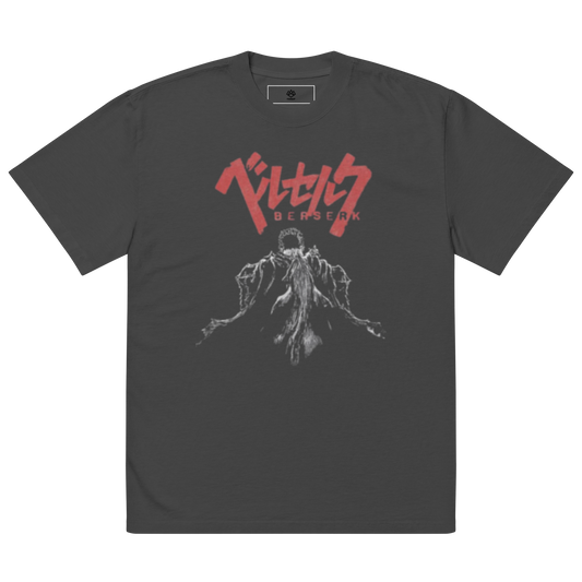 Berserk Oversized faded t-shirt