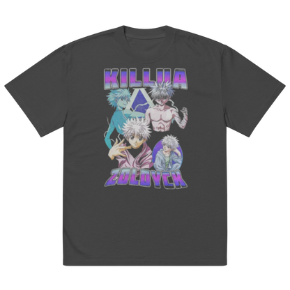 Hunter x Hunter Oversized faded t-shirt