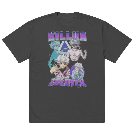 Hunter x Hunter Oversized faded t-shirt