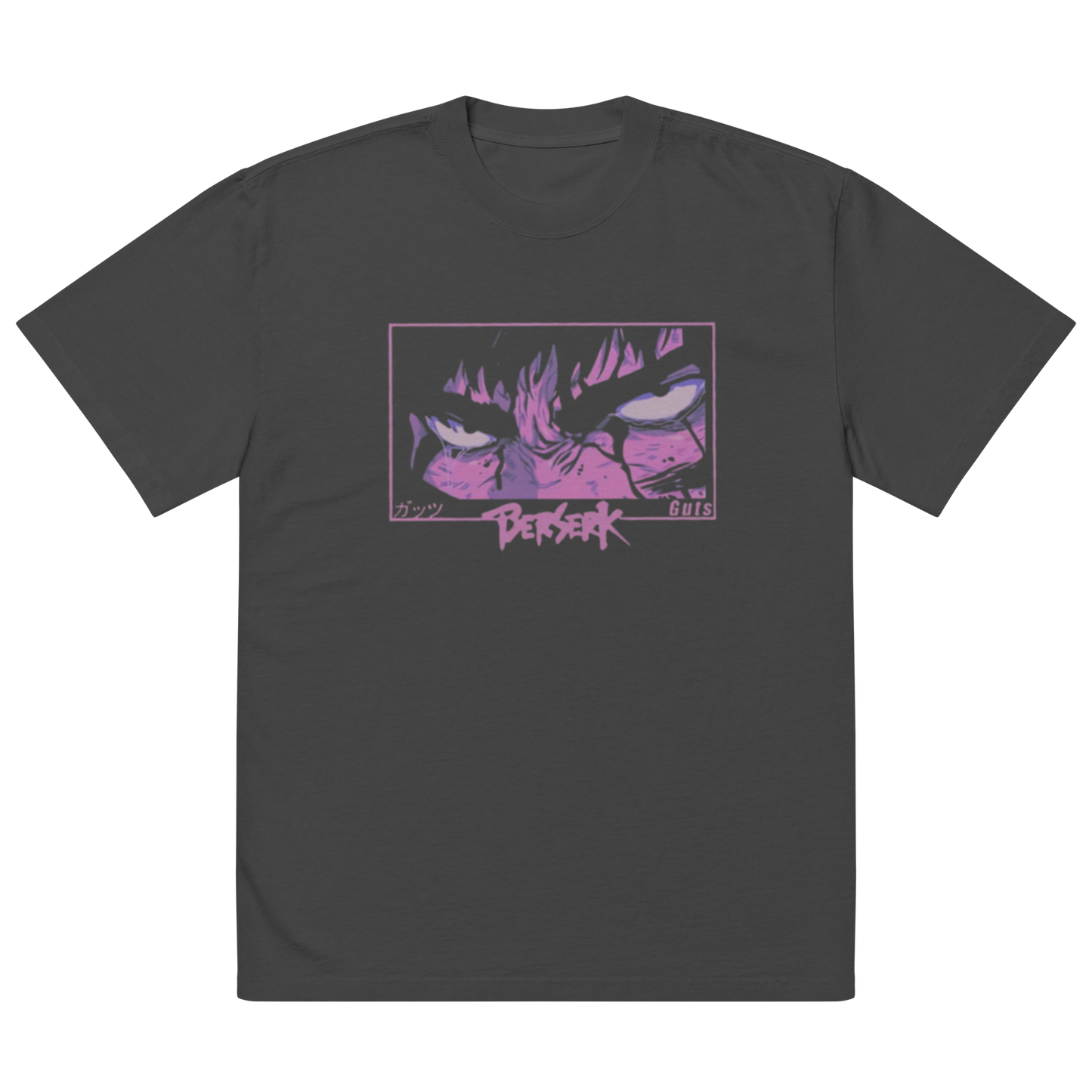 Berserk Cry Oversized faded t-shirt