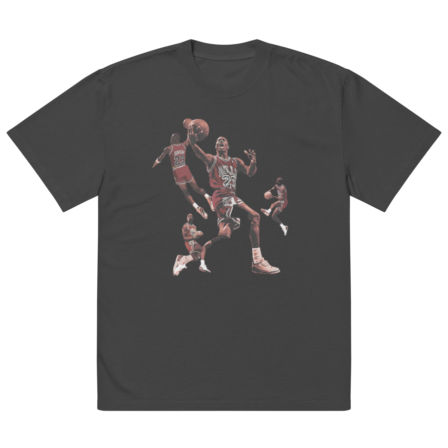 GOAT MJ Oversized faded t-shirt