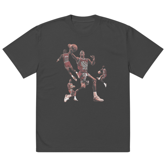 GOAT MJ Oversized faded t-shirt