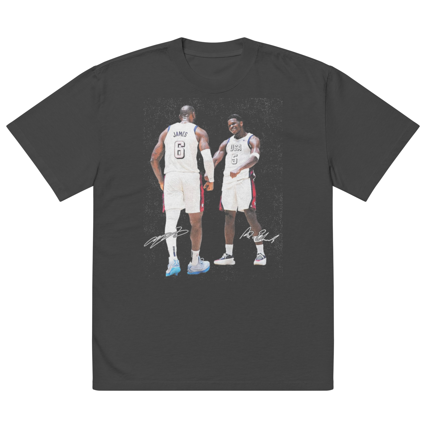 LBJ ANT Oversized faded t-shirt