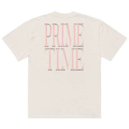 Prime Time Oversized faded t-shirt