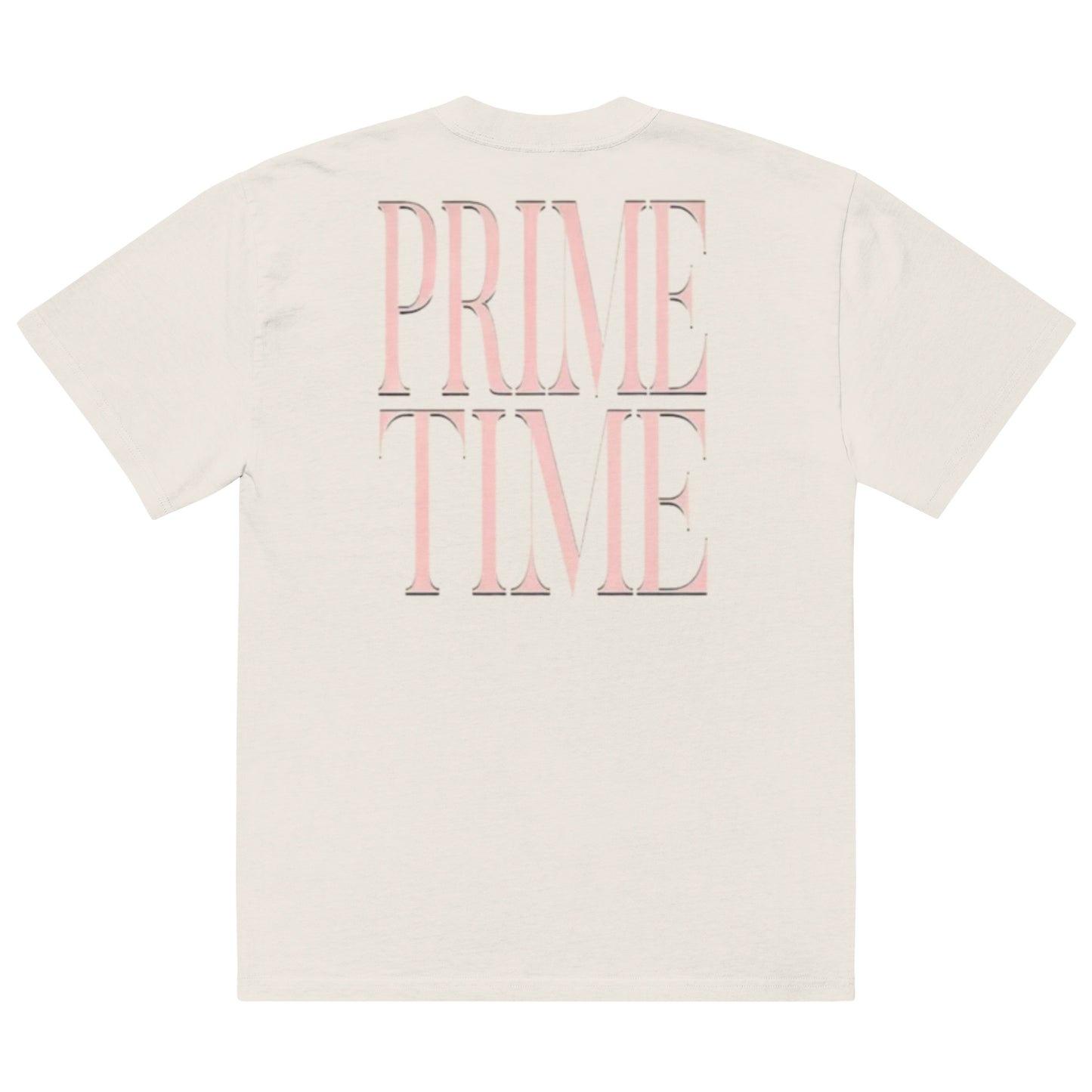 Prime Time Oversized faded t-shirt