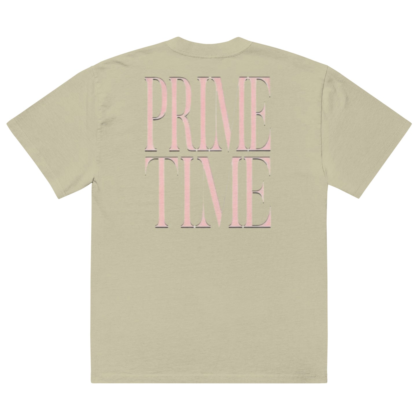 Prime Time Oversized faded t-shirt