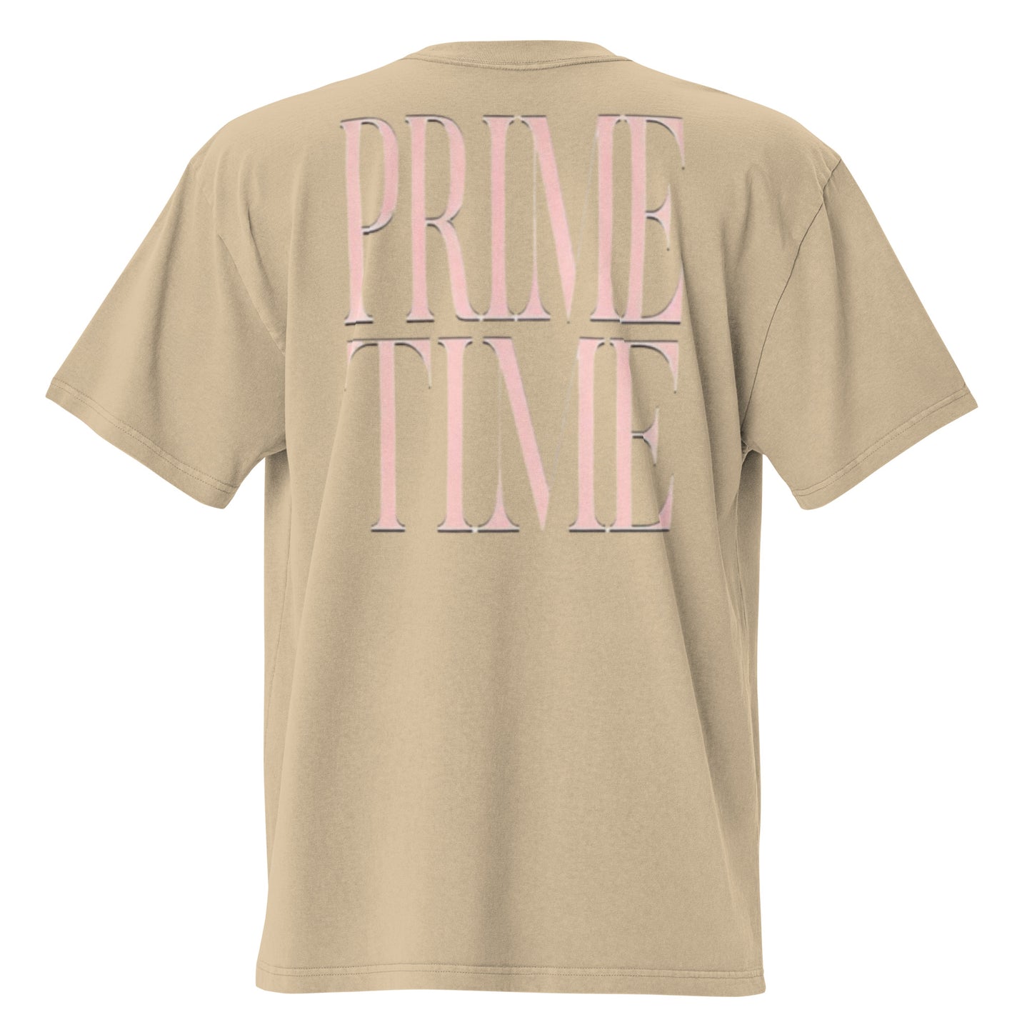 Prime Time Oversized faded t-shirt