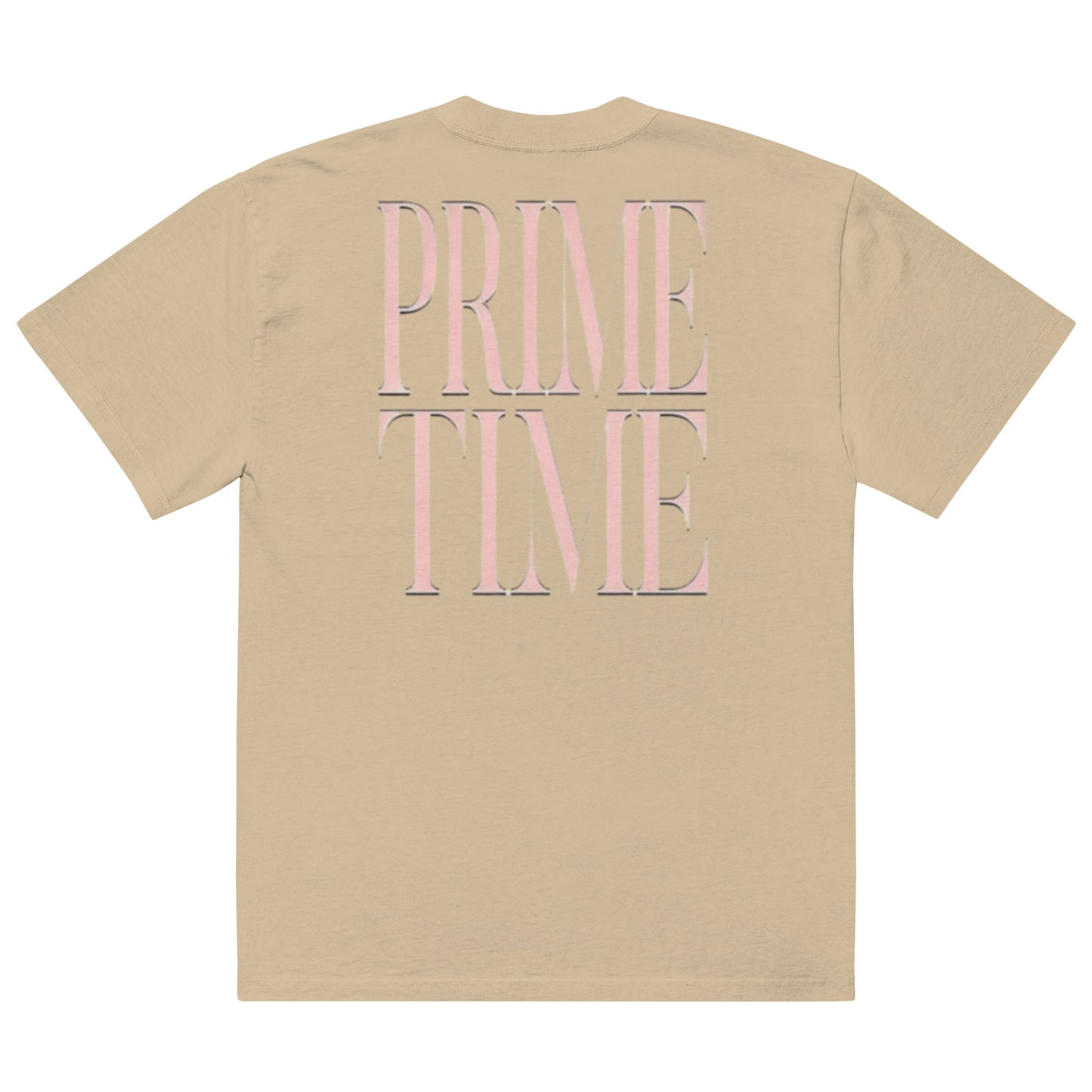 Prime Time Oversized faded t-shirt