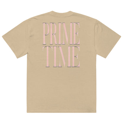 Prime Time Oversized faded t-shirt