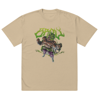 DBZ Broly Oversized faded t-shirt