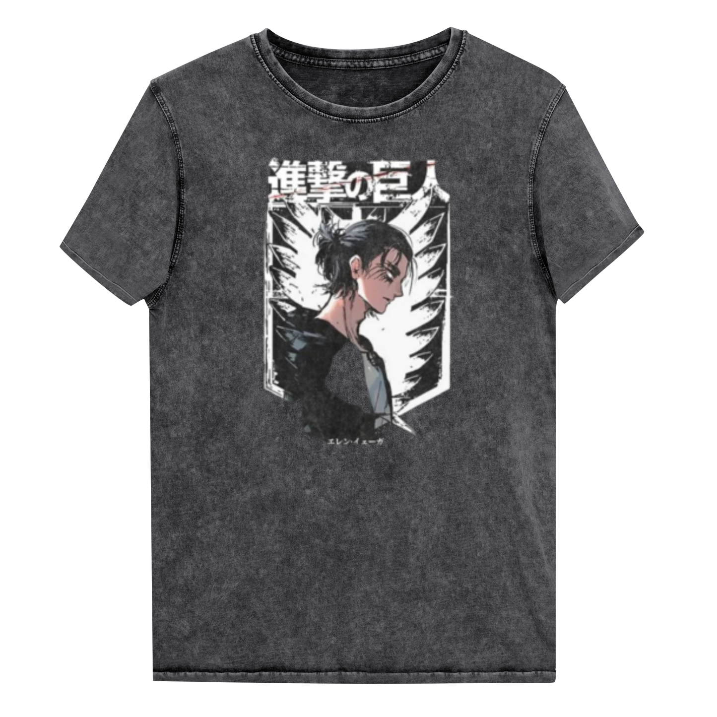 Eren Aot Denim T-Shirt