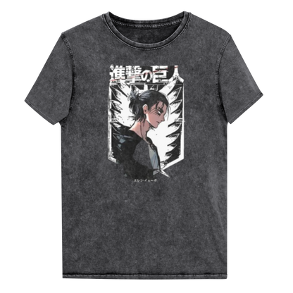 Eren Aot Denim T-Shirt