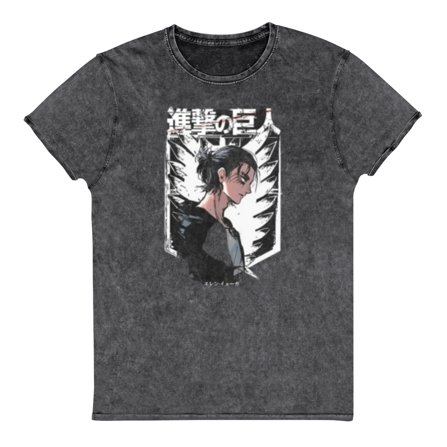 Eren Aot Denim T-Shirt