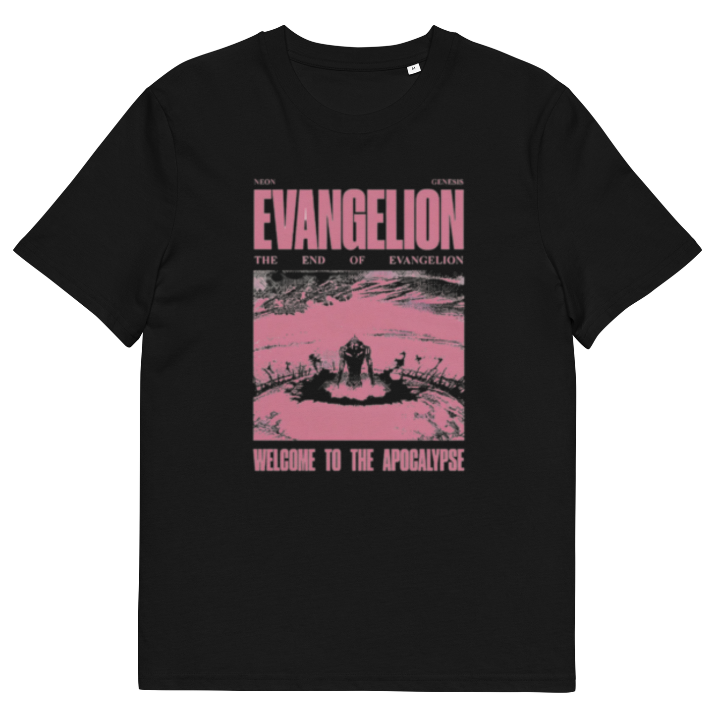 Vintage Evangelion Unisex organic cotton t-shirt