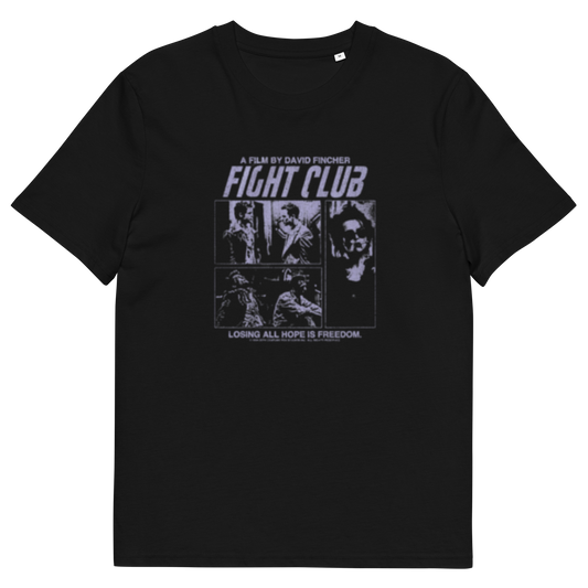 Vintage Fight Club Unisex organic cotton t-shirt