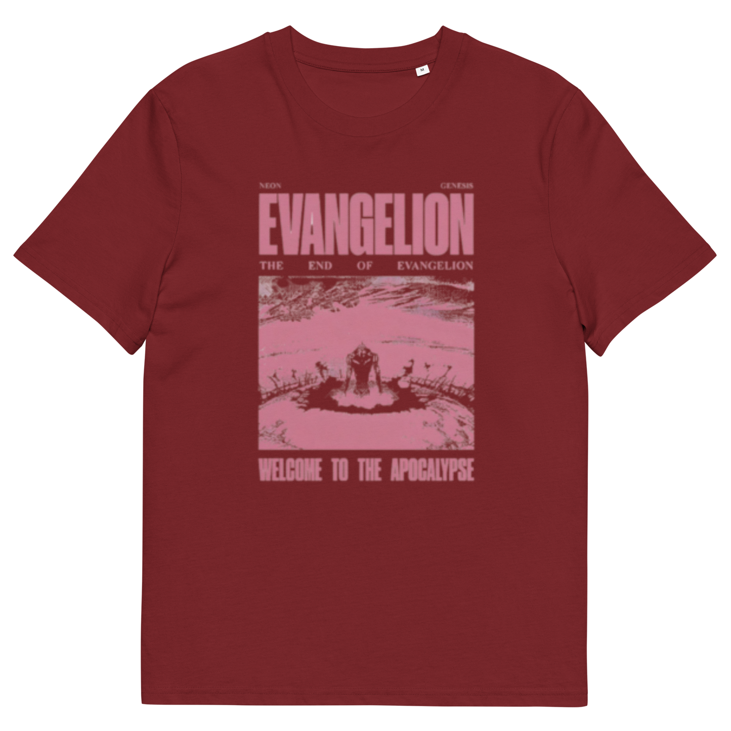 Vintage Evangelion Unisex organic cotton t-shirt