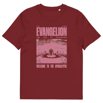 Vintage Evangelion Unisex organic cotton t-shirt