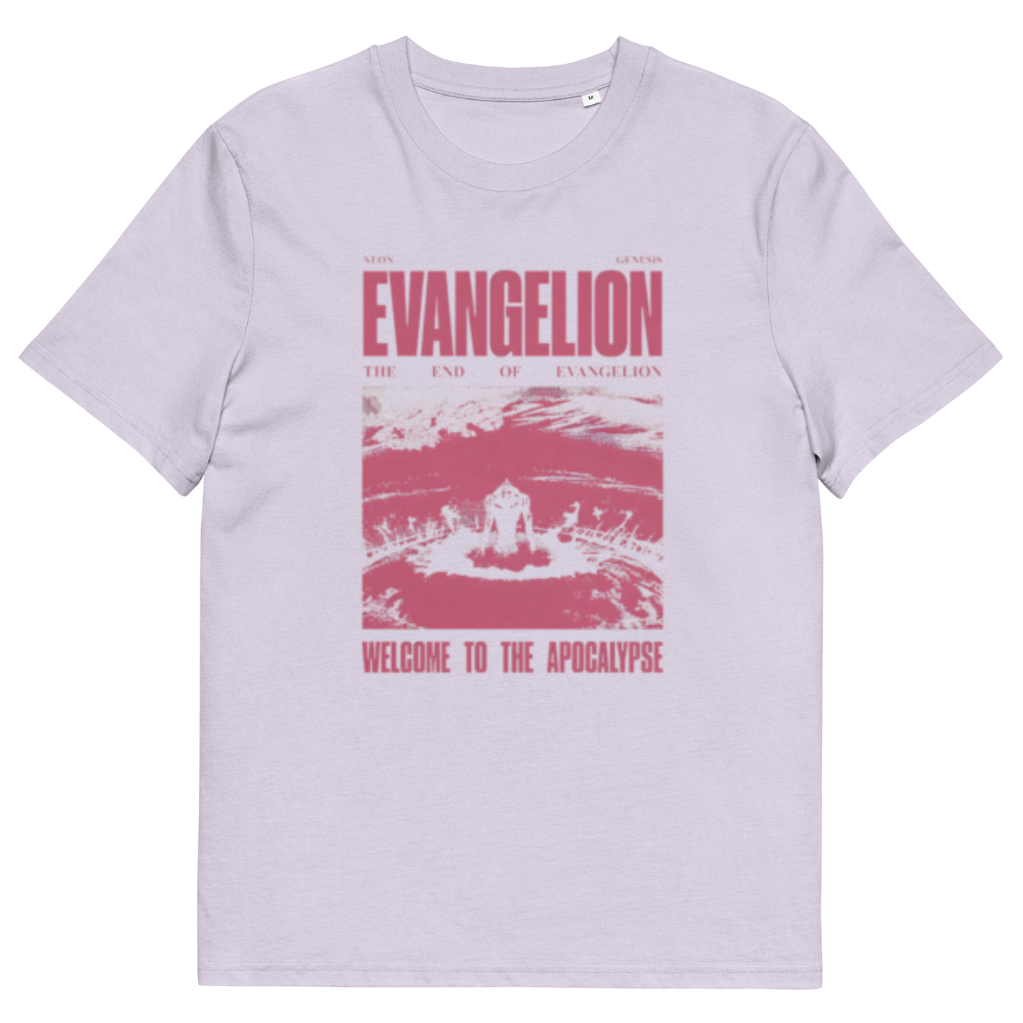 Vintage Evangelion Unisex organic cotton t-shirt