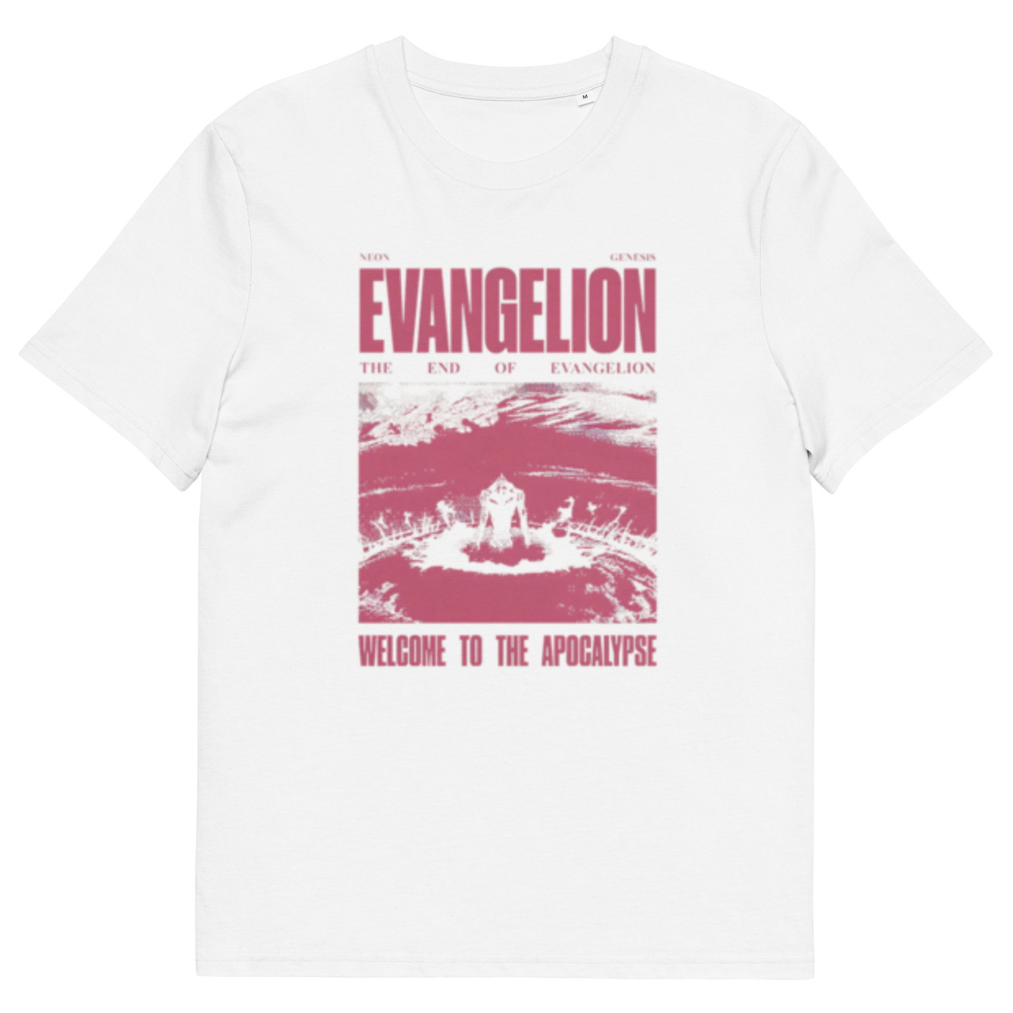 Vintage Evangelion Unisex organic cotton t-shirt